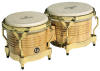 Matador bongo, natural, gold tone hardware