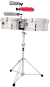 Prestige timbales, stainless steel