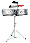 14 & 15" Tito Puente Timbales Stainless Steel