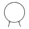 Circular gong stand