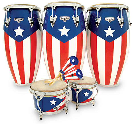 Matador Puerto Rican Conga Drums, Bongo Drums & Maraccas