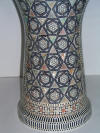 Mother of Pearl Doumbek stem dark