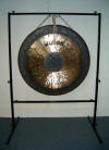 36 inch chau gong and 40 gong stand