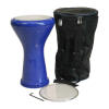 Aluminum Doumbek, blue