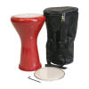 Aluminum Doumbek Red